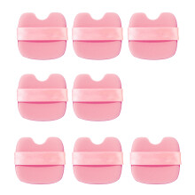 Concave Poederdons Cosmetische Vloeibare Make-up-Acht stuks