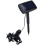 Ensemble de projecteurs paysagers solaires étanches IP65 avec angle de faisceau réglable et batterie longue durée, système d'éclairage 8