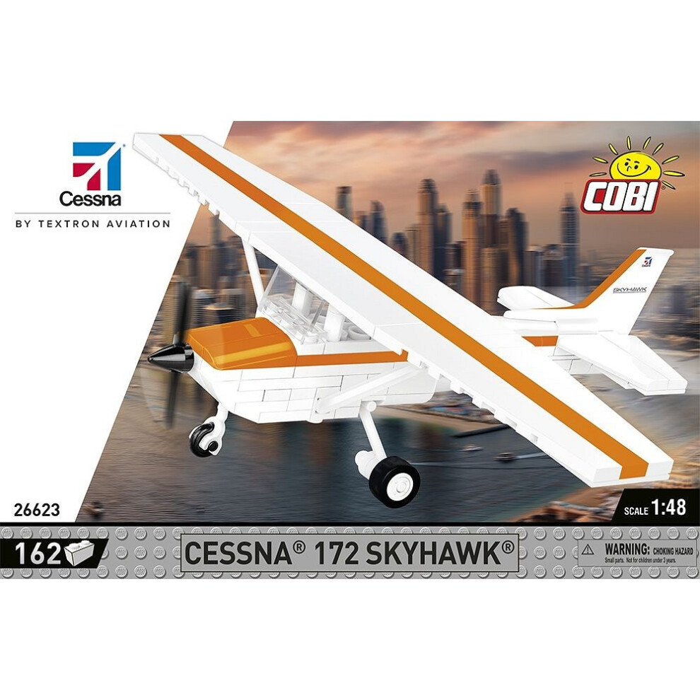 Cobi -26623 Civil Aircraft Cessna 172 Wb Plane 172Pcs