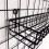 Chic Grid Panel Accessories, Hanging Baskets for Wire Wall Grid Panel: Stylish and Rust Resistant 2