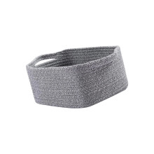 Fashionable Decorative Storage Basket for Enhancing-Dark Gray