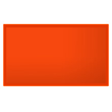 Barbecue Mat With Elevating Trim Silicone-36 inches oranges
