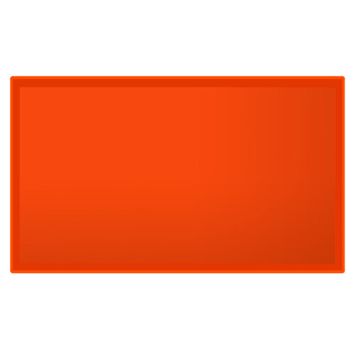 Barbecue Mat With Elevating Trim Silicone-36 inches oranges