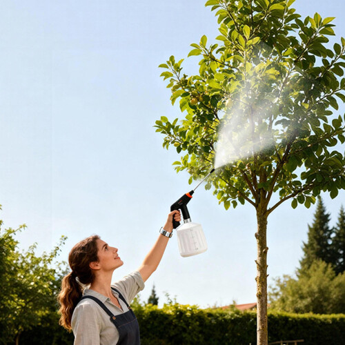 Ergonomic Handle Electric Garden Sprayer 2L Capacity High 1