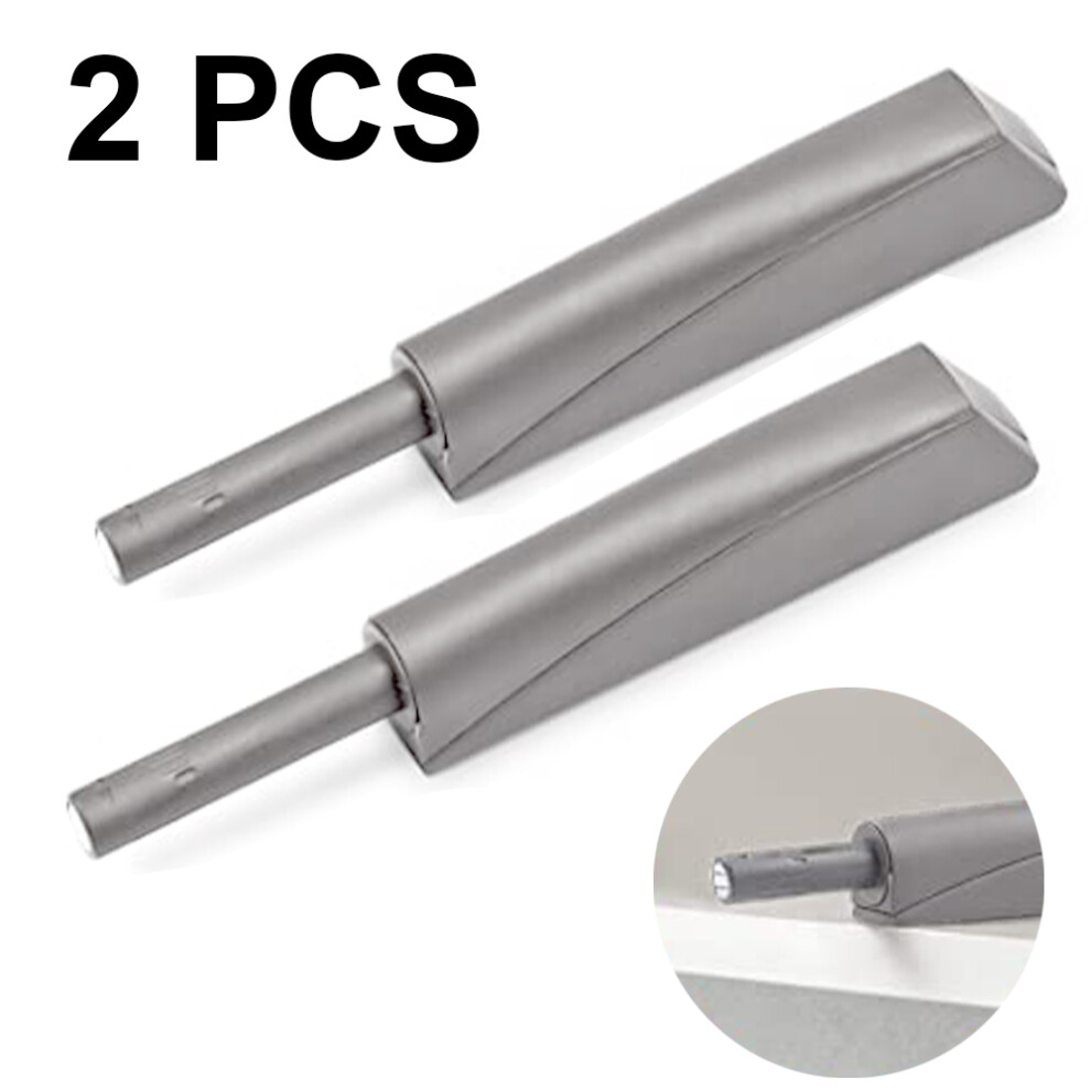 Touch Latch For Cabinet Hardware, Magnetic Push Latches Durable Aluminum Alloy Construction With Spring Loaded Plunger, No Handles Required For Modern 9198585872875