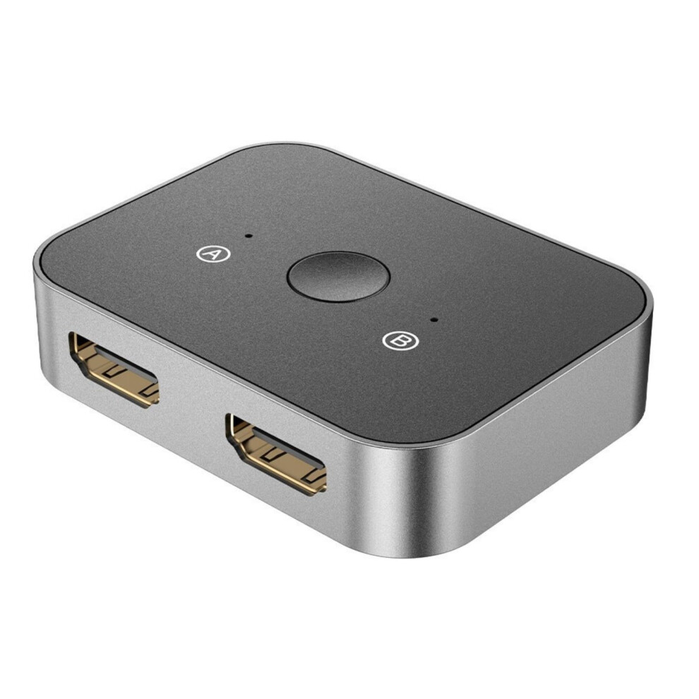 8K@60Hz Bidirectional Splitter For Consoles Desktop Monitor Switcher With Button 9067246248208