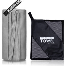 Zandvrije ultralichte handdoeken, sneldrogend, superabsorberend microvezel voor sport, sportschool, strand en reizen, lichtgewicht en draagbaar (2