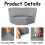 Sectional Sofa Slipcover, L-Shaped Corner Sofa Protector with Full Coverage Design, Corn Silk Velvet Stretch Couch Covers for Reclining Sofas, Include 5