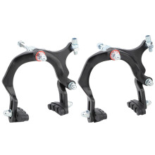 Long Arm Bike Brake Caliper Universal Front And Rear Black Easy Install Cycling Part