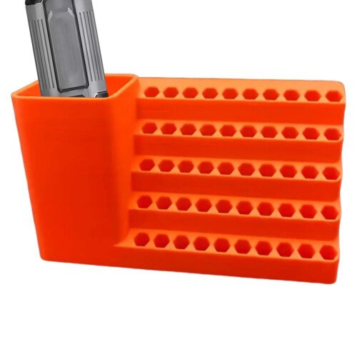 Drill Bit Holder  50Hole Precision Bit Holder For Electric Drills, Garage Workshop Tool Organizer, Mobile Tools