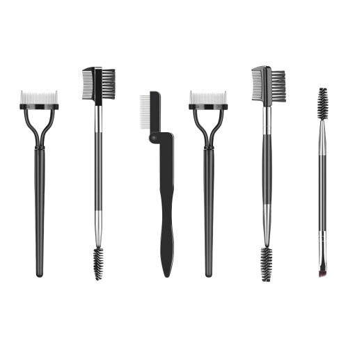 Eyelash Comb Lash Separator Brow Brush Eyebrow Spoolie-Style 1 1