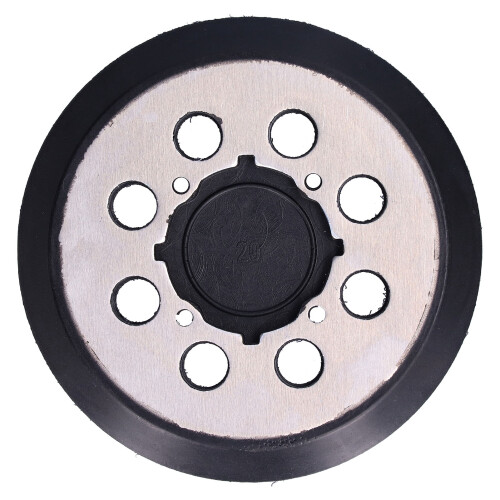 Disco de lixa de reposição, 5 polegadas, para lixamento e polimento orbital, em liga de alumínio premium com design ventilado, fácil instalação