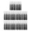 50 Pieces Portable Eyebrow Spoolie Brushes Grooming Tool-Black 1