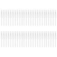 Micros Eyebrow Brush with Caps Brow Lamination Brush-White