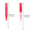 50PCS Eyebrow And Lash Spoolie Brush Collection-Deep Blue 3