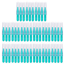 50PCS Mini Eyebrow Brush Set Grooming Tool For-Dark green