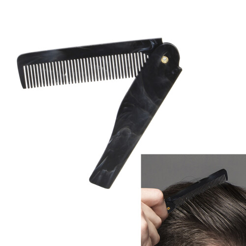 Beard Brush for Men Beard Comb Plastic Folding Comb Hair Styling 1