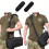 Black Shoulder Strap Pad Black Removable Luggage Bags Shoulder 2