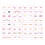 Face Makeup Temporary Tattooed Note Face Tattooed Sticker-38 3