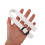 Verstelbare Hockey Helm Kinband Polyester Wit Sportaccessoire 4