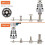 Multifunctional Universal Socket Wrench Tool - Universal Maintenance Tool, Adjustable Socket Spanner Sleeve for Metric 3/8 Inch 2