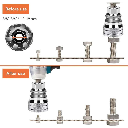Multifunctional Universal Socket Wrench Tool - Universal Maintenance Tool, Adjustable Socket Spanner Sleeve for Metric 3/8 Inch 1