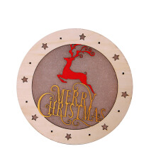 Wooden Card Keeper, Holiday Card Organizer with Beautiful and Fashionable Design