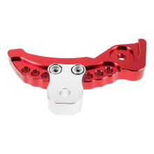 Red Aluminum Motorcycle Rear Shock Absorber Height Extension Riser