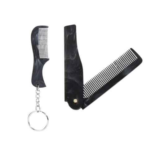 2 Pieces Compact Design Beard Combs For Men Styling Comb