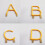 Customizable LED Letters Warm 2200K Light Flexible FPC Design-U 5