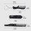 2 Pieces Compact Design Beard Combs For Men Styling Comb 3