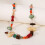 Multicolor Simulated Stone Beads Necklace Stylish Accessory 6