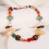 Multicolor Simulated Stone Beads Necklace Stylish Accessory 4