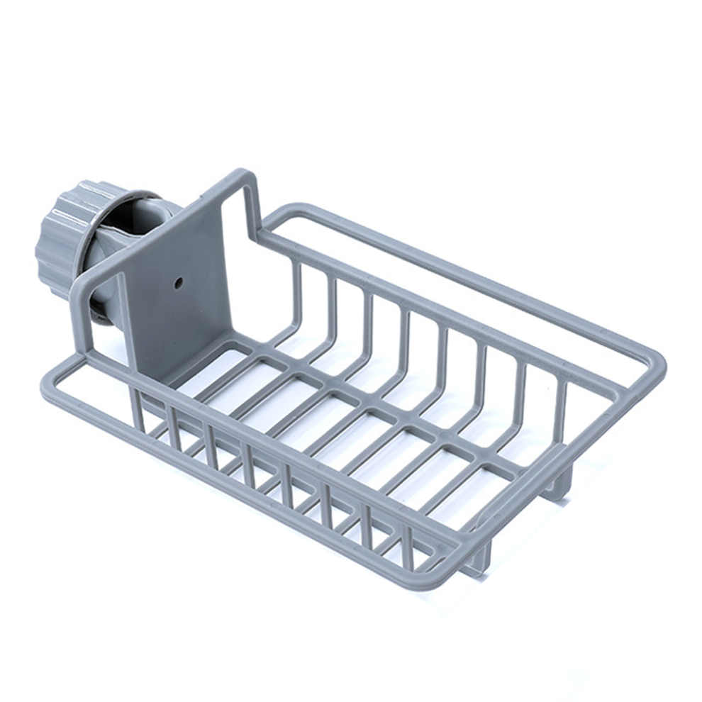 Faucet Organizer, Clamp Design For Rust-Resistant Stainless Steel Faucet Storage Rack Hanging, Sink Caddy Organizer For Dishwashing With Strong Bearin 9466005849616