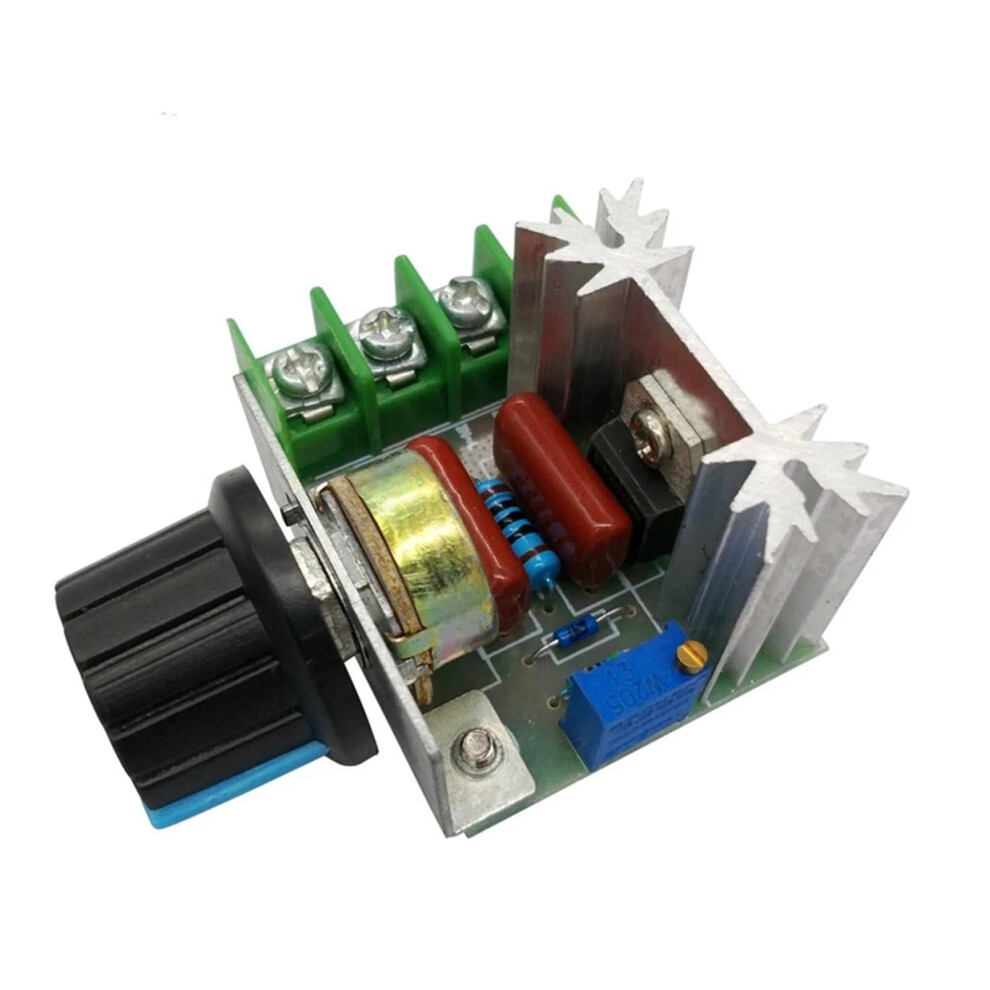 Ac 220V 2000W Scr Voltage Regulator Dimming Control For Motors Electronic Starter Speed Controller Thermostat Module 9105992755790