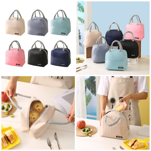 Kompakte und tragbare Lunchtasche mit leicht zu-Hellblau 2