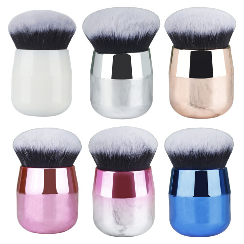 Schönheits-Make-up-Pinsel, tragbar, weiche-Roségold 1