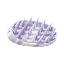 Hair Washing Brush Scalp Scrubber Shampoo-Elegant purple and w