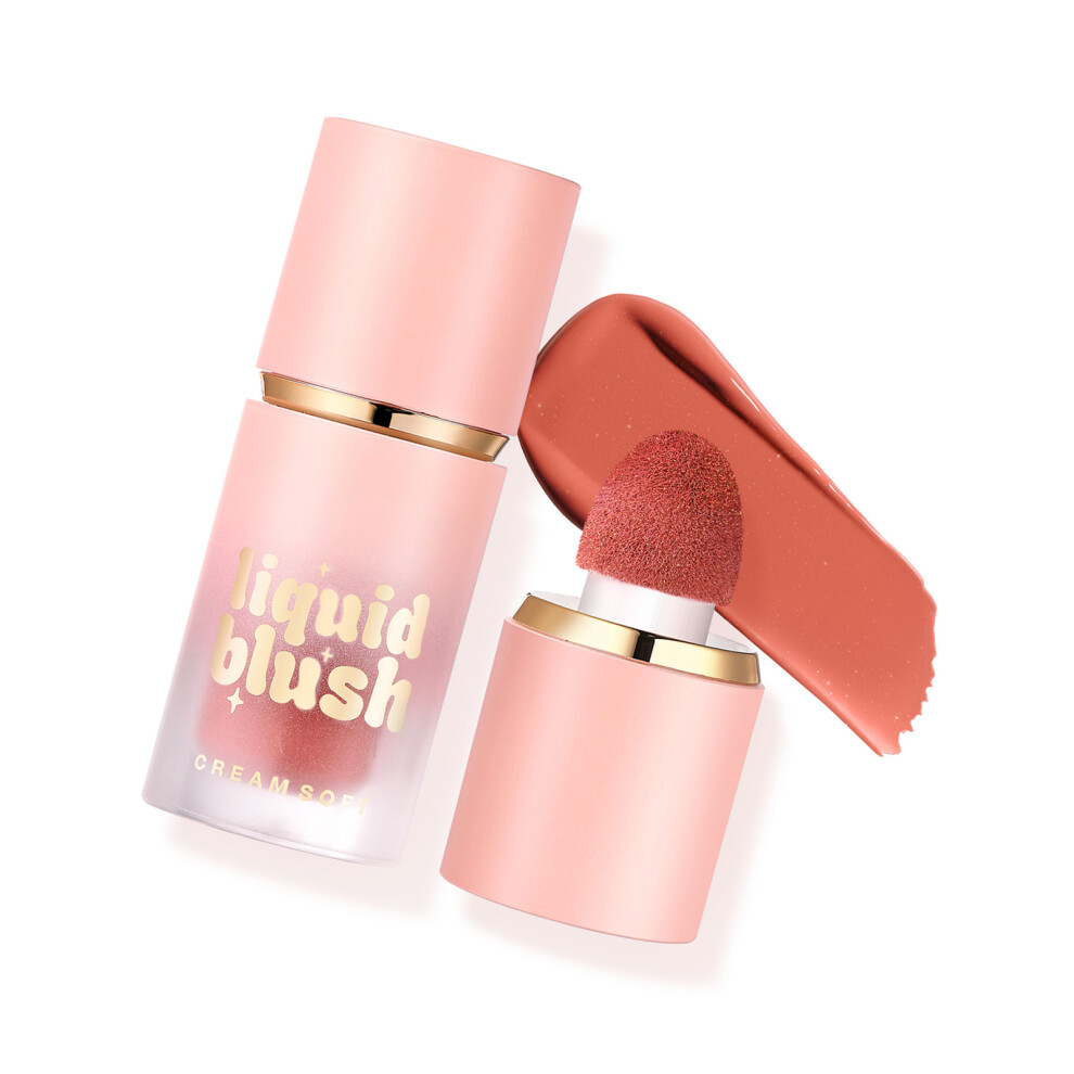 Moisturizing Liquid Blush Stick For Cheeks Soft Cream-06