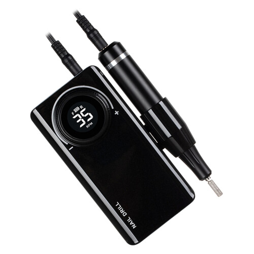 Efficient 0-35000RPM Electric Nail Drill Machine for-Black