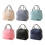 Einfarbige Lunchtasche. Freundliche Lunchbox aus-Grau 2