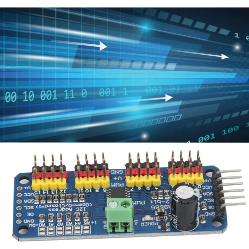 PWM Servo 16Channel Controller With 3Pin Connectors For 5V Compliance Robot Projects 1