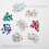 24 Grids Mixed Nails Art Charms Flatback Nail-AB color 2