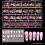 24 Grids Mixed Nails Art Charms Flatback Nail-AB color 7