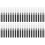 50Pcs Micros Eyebrow Spoolie Brush with Caps Brow-Black 1