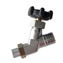 Steam Iron Air Release Valve, TeeDesign Drain ShutOff, Threaded Connection, Compatible With Industrial Boiler Irons