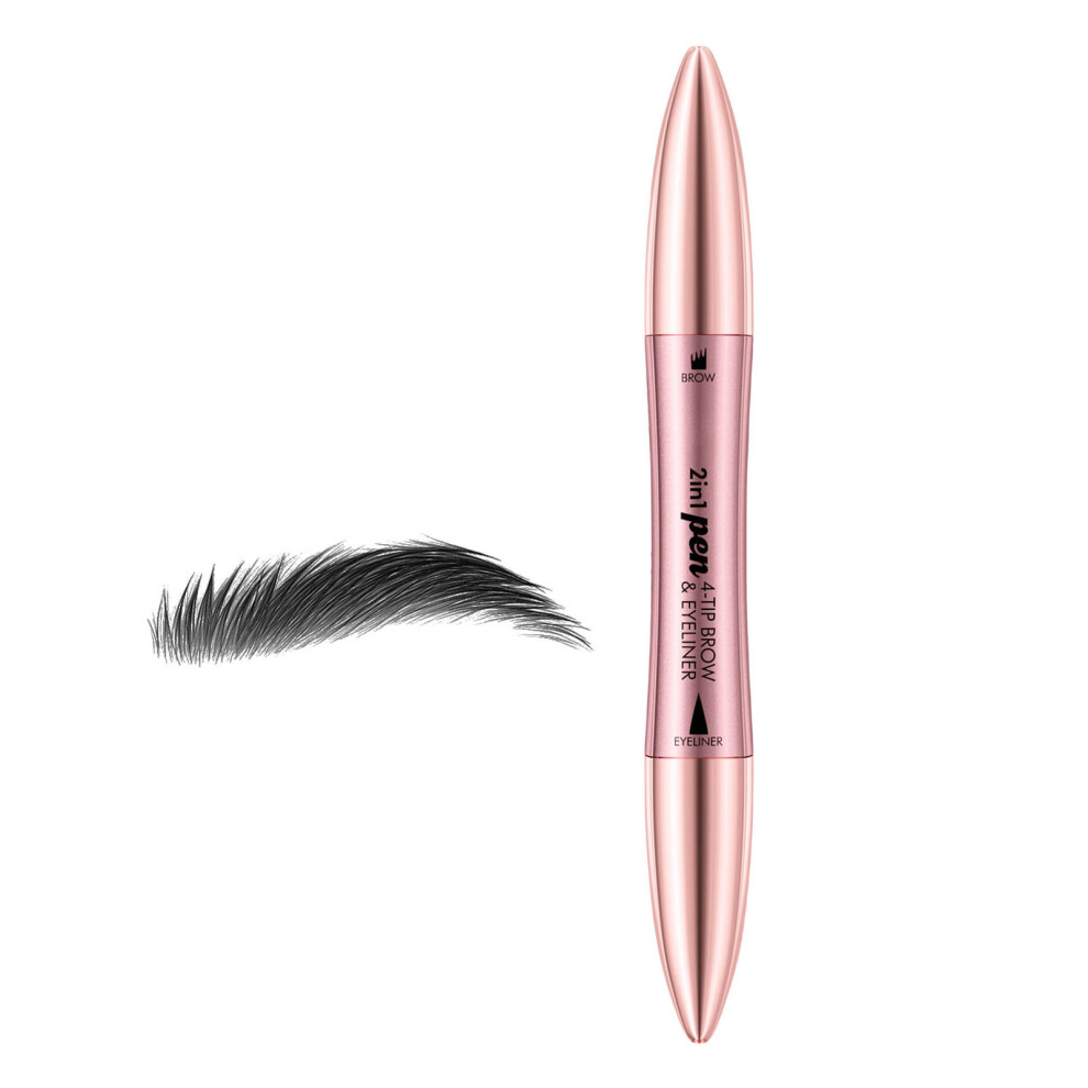 Eyebrow Pen with Eyeliners Pencil,2 in 1 Duals Ended-04