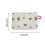 Gesteppte Make-up-Tasche,-Skateboard-Kaninchen 4
