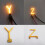 High Brightness LED Letter Lights Low Power Consumption 90LM-Q1 6