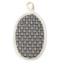 Luffa-Peeling-Gesichtsschrubber,-Schwarze Tücher 9 und 14